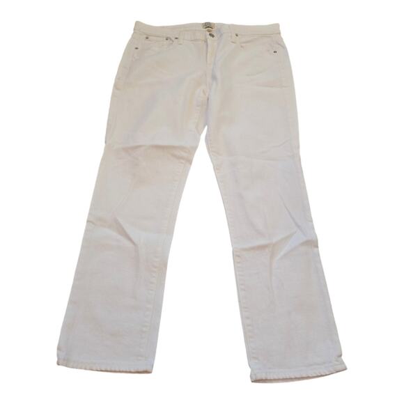 J. CREW Slim Broken-In Boyfriend Jeans In White 30 - Picture 3 of 12